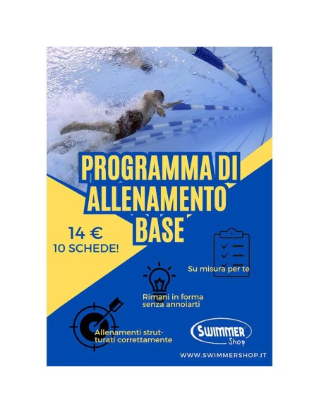 Scheda Allenamento Nuoto BASE 10 allenamenti