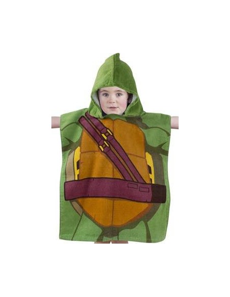 Asciugamano Poncho Bambino con Tartarughe Ninja | Offerte | Swimmershop