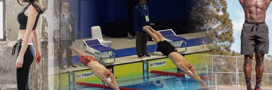 Allenamento a circuito in palestra per nuotatori: allenare i Misti.