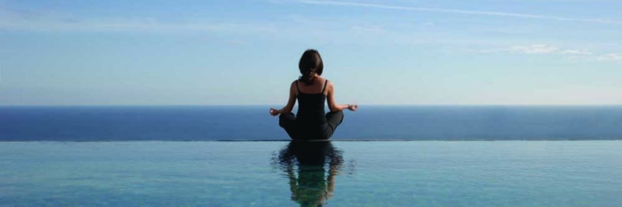 Yoga da piscina, qualche esercizio.