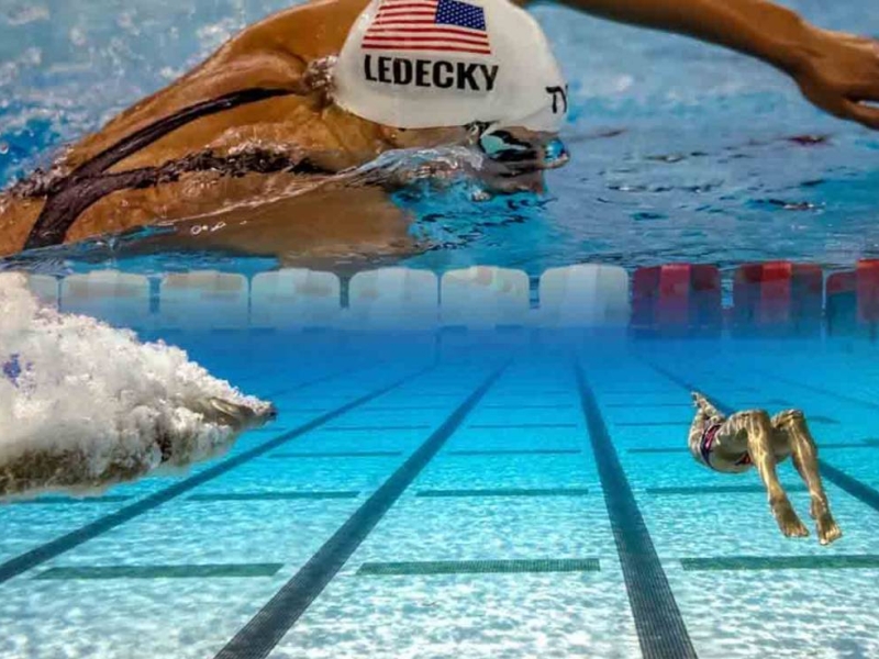 Nuoto: due allenamenti, ipossico e Katie Ledecky