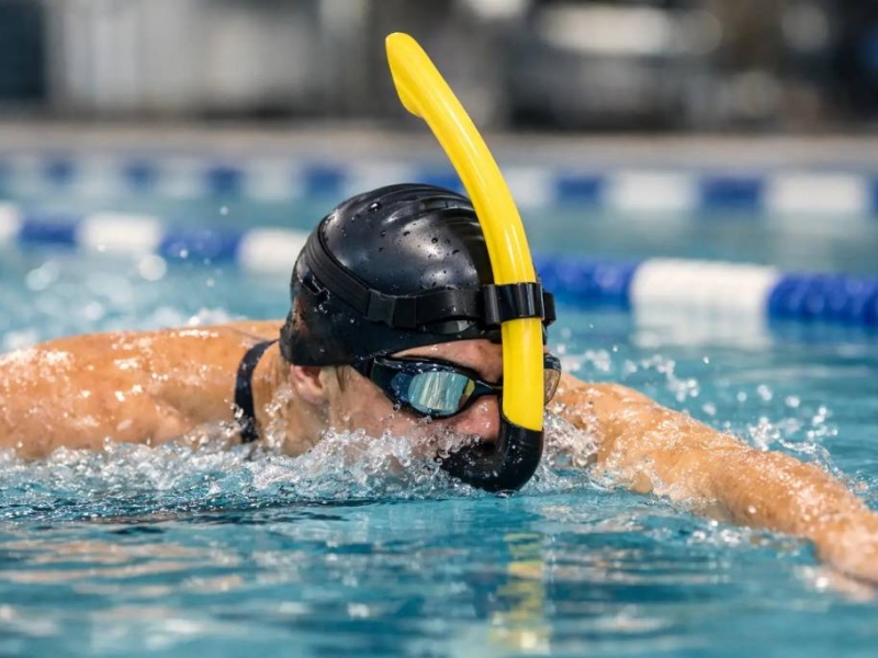 A cosa serve lo snorkel frontale nel nuoto