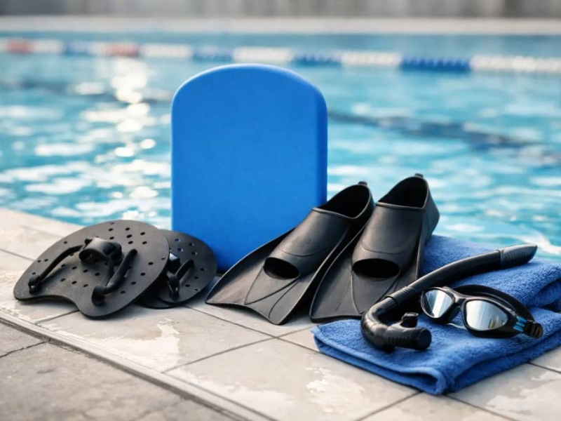 Attrezzi nuoto per tecnica stile libero