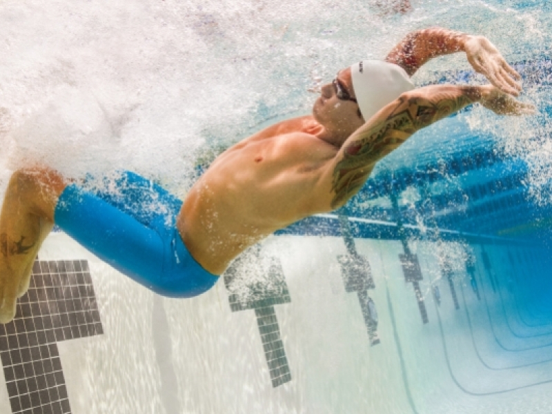 Allenamento - Alan Bircher e le pinne corte EDGE